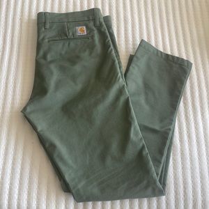 Carhartt WIP Green Pant Men’s Pant Trouser